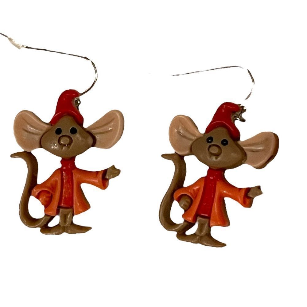 Cinderella Mouse GusGus, Jac handmade earrings​